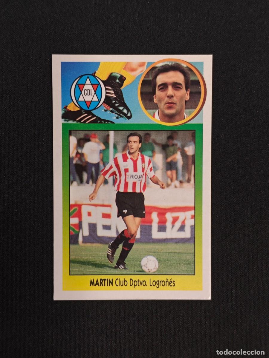 Cromos de F&uacute;tbol: CROMO LIGA ESTE MARTIN LOGRO&Ntilde;ES NUNCA PEGADO SIN PEGAR 93 94 1993 1994 RA526