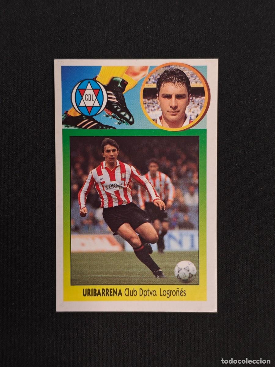 Cromos de F&uacute;tbol: CROMO LIGA ESTE URIBARRENA LOGRO&Ntilde;ES NUNCA PEGADO SIN PEGAR 93 94 1993 1994 RA526
