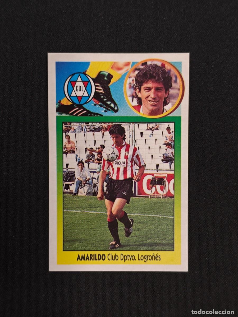 Cromos de F&uacute;tbol: CROMO LIGA ESTE AMARILDO LOGRO&Ntilde;ES NUNCA PEGADO SIN PEGAR 93 94 1993 1994 RA526