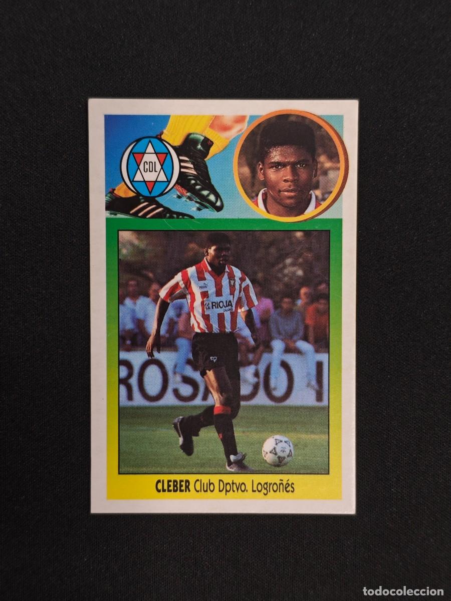 Cromos de F&uacute;tbol: CROMO LIGA ESTE CLEBER LOGRO&Ntilde;ES NUNCA PEGADO SIN PEGAR 93 94 1993 1994 RA526