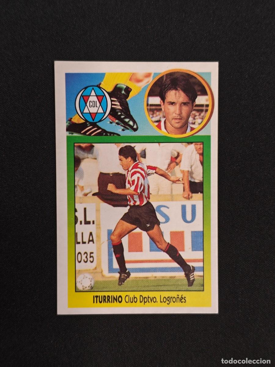 Cromos de F&uacute;tbol: CROMO LIGA ESTE ITURRINO LOGRO&Ntilde;ES NUNCA PEGADO SIN PEGAR 93 94 1993 1994 RA526