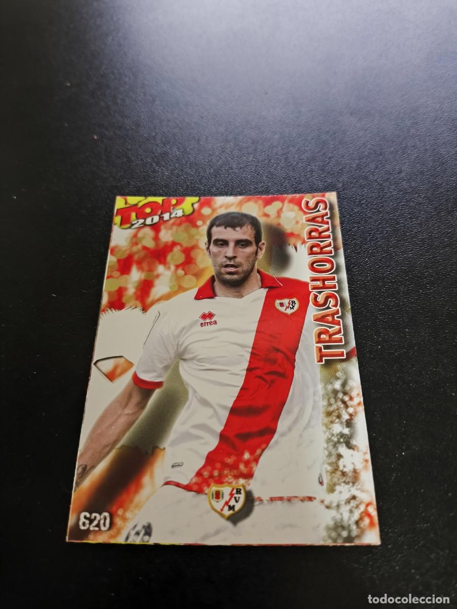 Cromos de F&uacute;tbol: 620 TRASHORRAS TAYO VALLECANO ROJO MATE TOP MUNDICROMO LIGA 2013 2014 13 14 NO PANINI ESTE