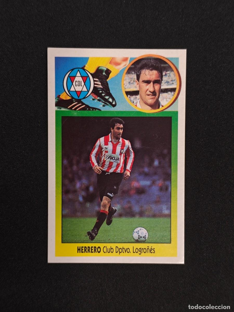 Cromos de F&uacute;tbol: CROMO LIGA ESTE HERRERO LOGRO&Ntilde;ES NUNCA PEGADO SIN PEGAR 93 94 1993 1994 RA526