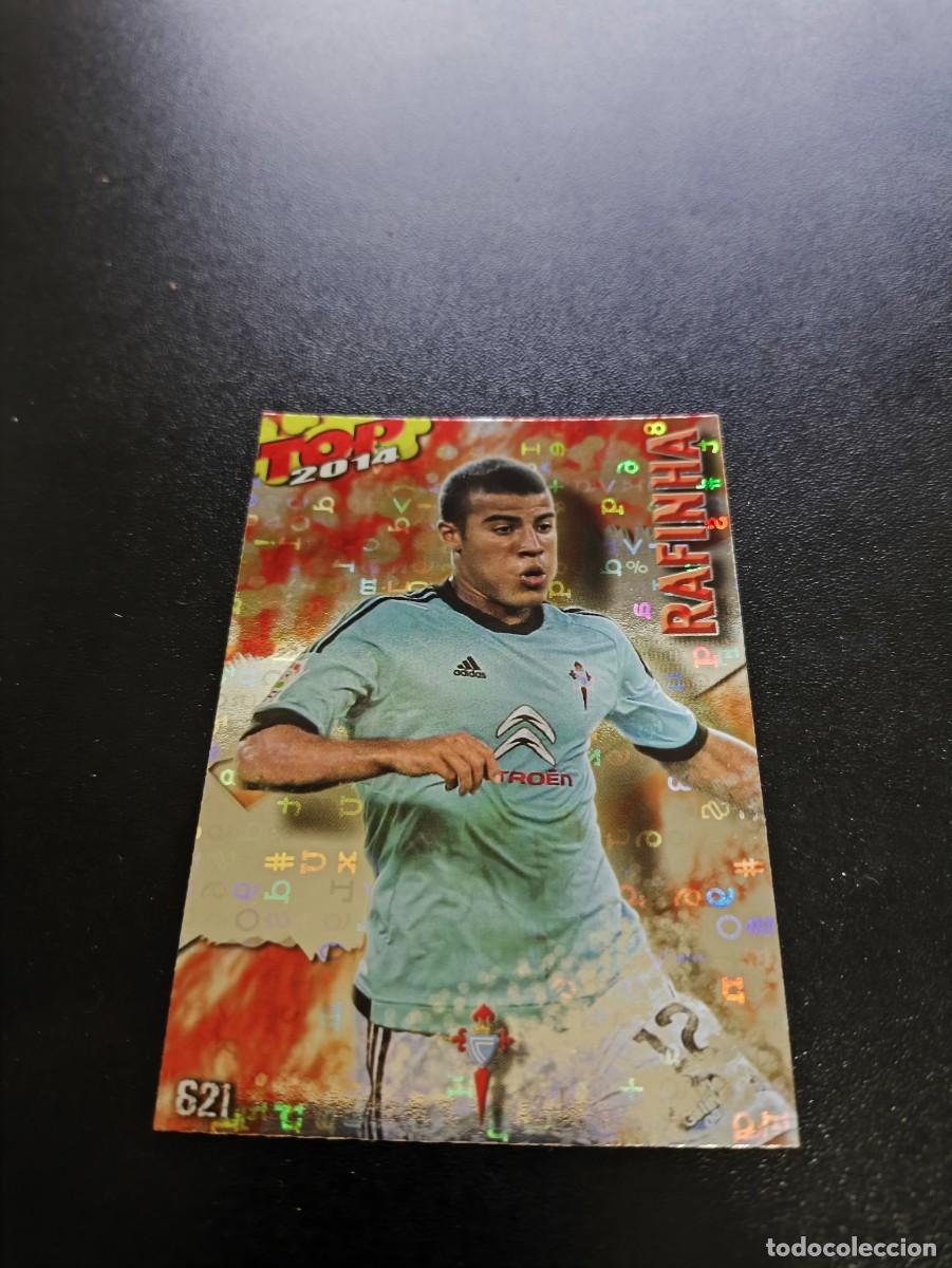 Cromos de F&uacute;tbol: 621 RAFINHA CELTA BRILLO ROJO LETRAS TOP MUNDICROMO LIGA 2013 2014 13 14 NO PANINI ESTE