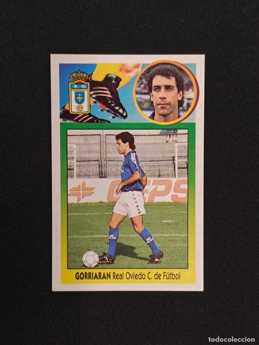 Cromos de F&uacute;tbol: CROMO LIGA ESTE GORRIARAN REAL OVIEDO NUNCA PEGADO SIN PEGAR 93 94 1993 1994 RA526
