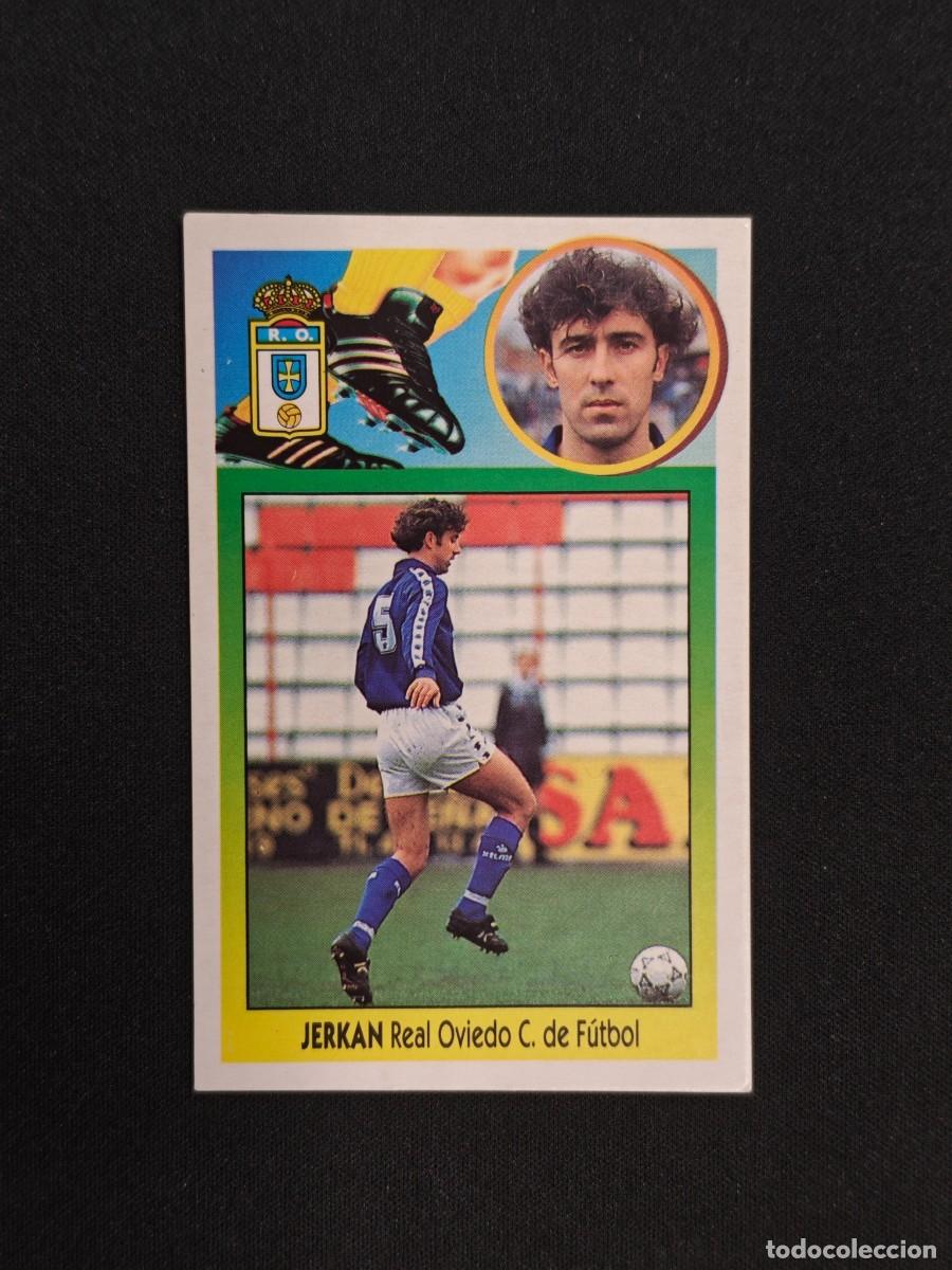 Cromos de F&uacute;tbol: CROMO LIGA ESTE JERKAN REAL OVIEDO NUNCA PEGADO SIN PEGAR 93 94 1993 1994 RA526