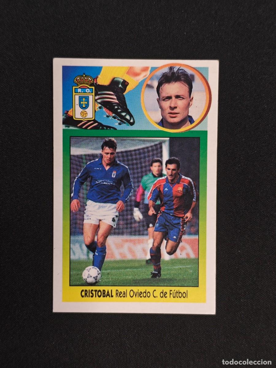 Cromos de F&uacute;tbol: CROMO LIGA ESTE CRISTOBAL REAL OVIEDO NUNCA PEGADO SIN PEGAR 93 94 1993 1994 RA526