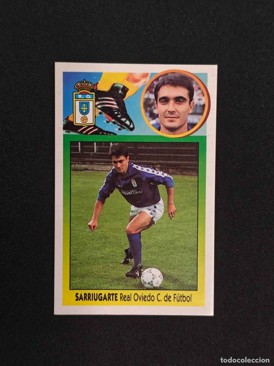 Cromos de F&uacute;tbol: CROMO LIGA ESTE SARRIUGARTE REAL OVIEDO NUNCA PEGADO SIN PEGAR 93 94 1993 1994 RA526