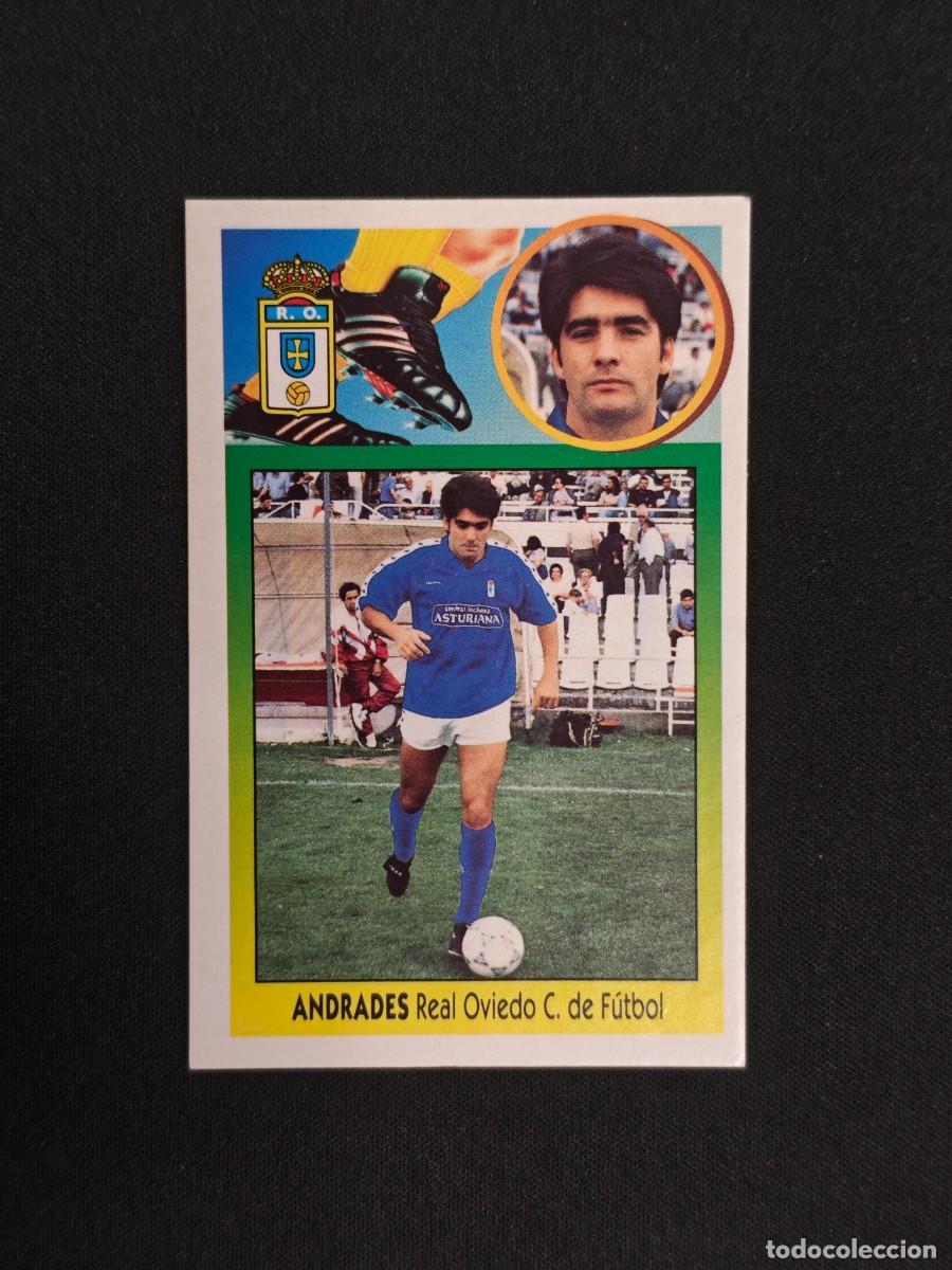 Cromos de F&uacute;tbol: CROMO LIGA ESTE ANDRADES REAL OVIEDO NUNCA PEGADO SIN PEGAR 93 94 1993 1994 RA526