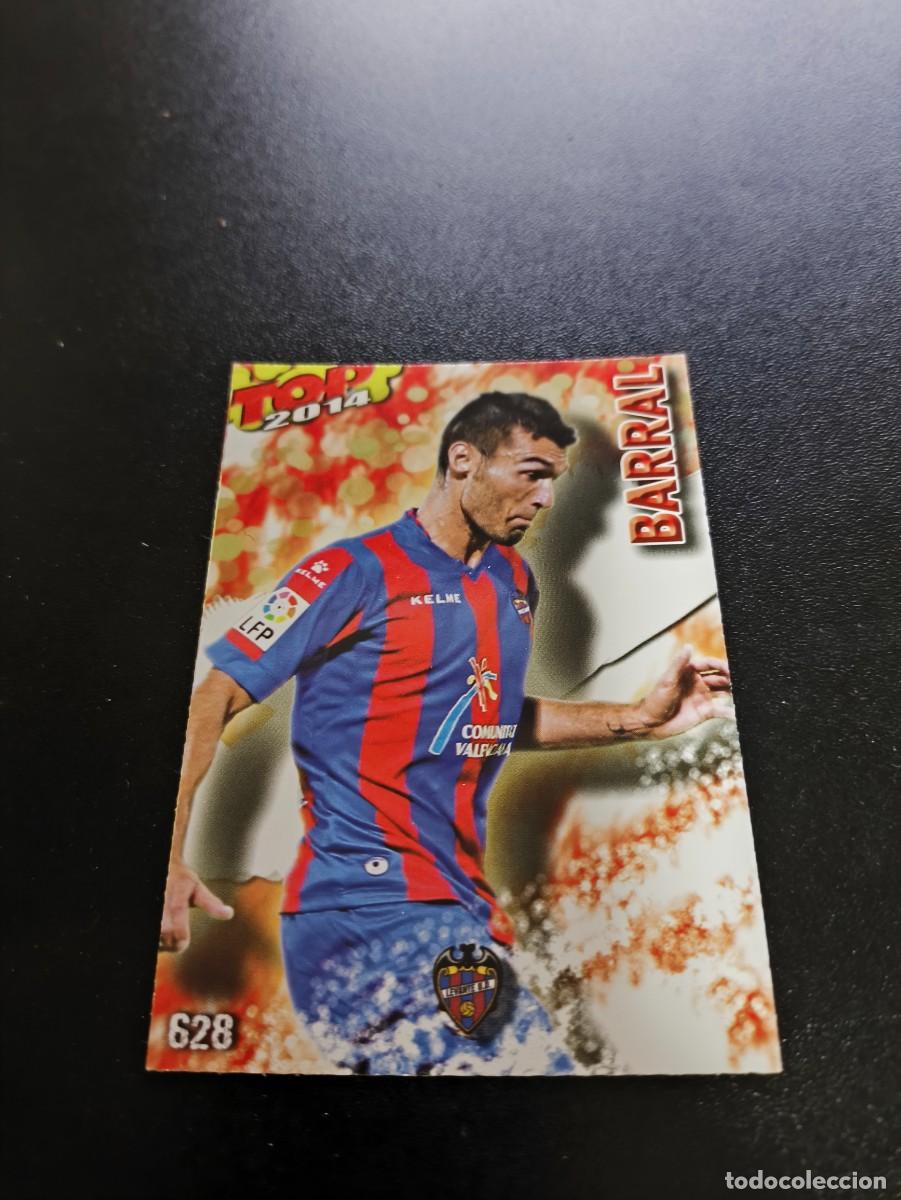 Football Stickers: 628 BARRAL LEVANTE ROJO MATE TOP MUNDICROMO LIGA 2013 2014 13 14 NO PANINI ESTE
