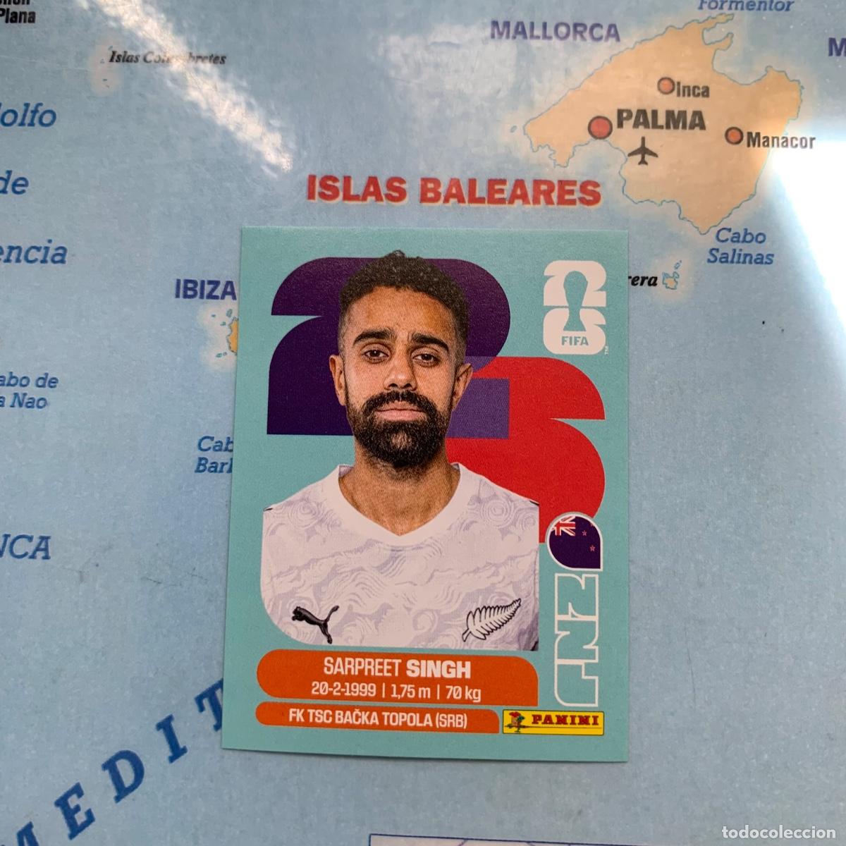 Cromos de F&uacute;tbol: Nueva Zelanda n&uacute;mero 11 cromo panini Mundial Fifa World Cup 2026
