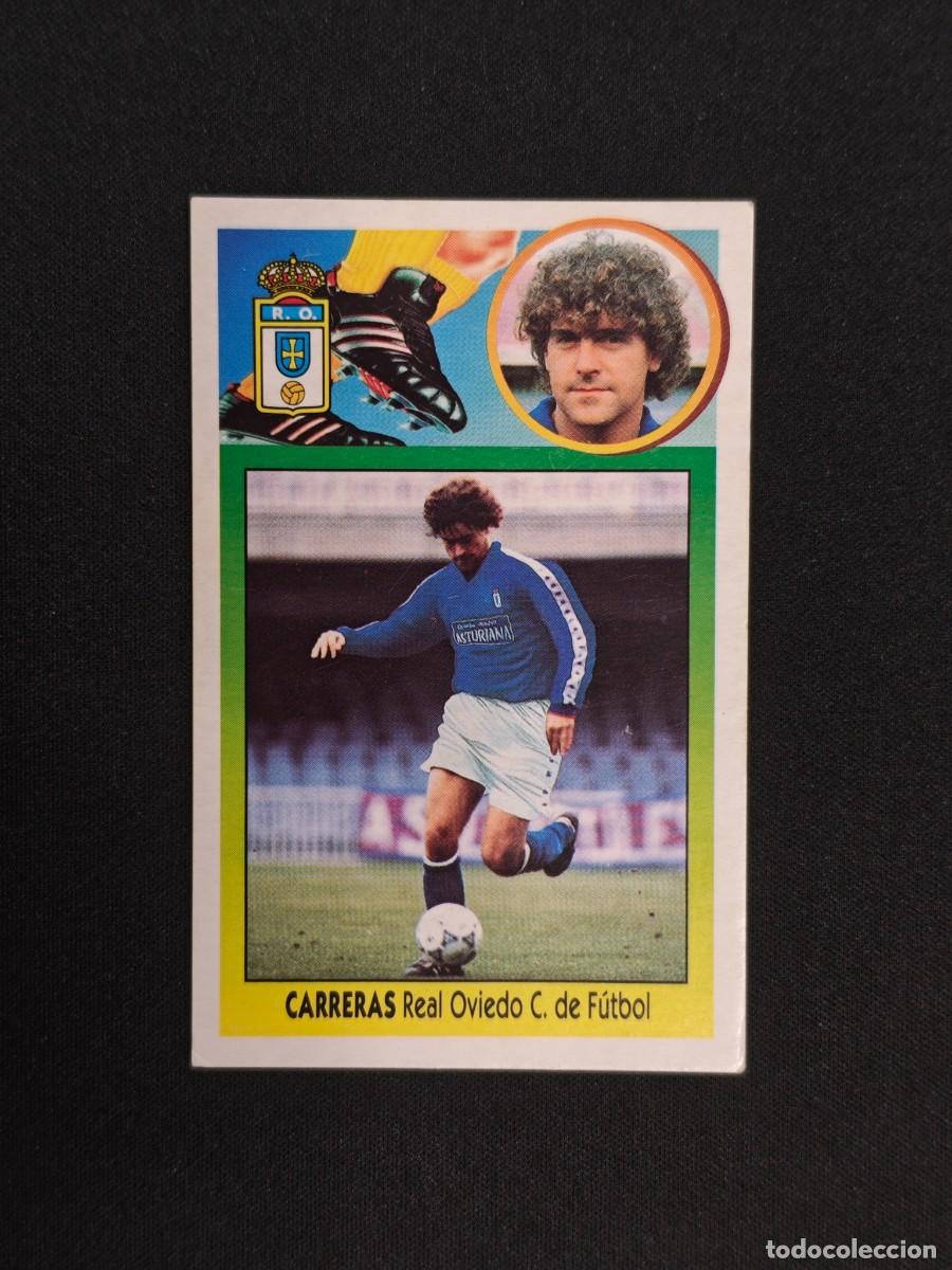 Cromos de F&uacute;tbol: CROMO LIGA ESTE CARRERAS FICHAJE 24 REAL OVIEDO NUNCA PEGADO SIN PEGAR 93 94 1993 1994 RA526