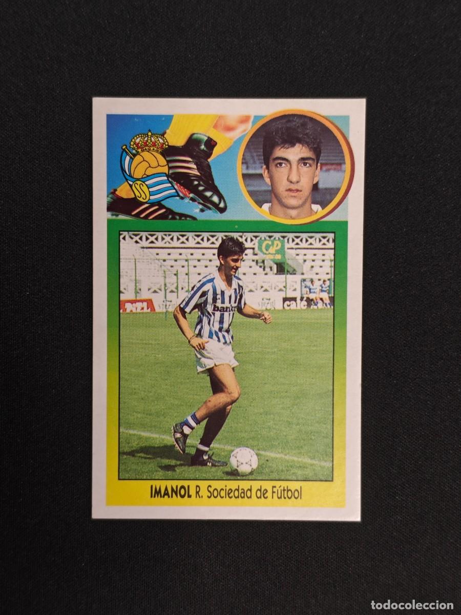 Cromos de F&uacute;tbol: CROMO LIGA ESTE IMANOL REAL OVIEDO NUNCA PEGADO SIN PEGAR 93 94 1993 1994 RA526