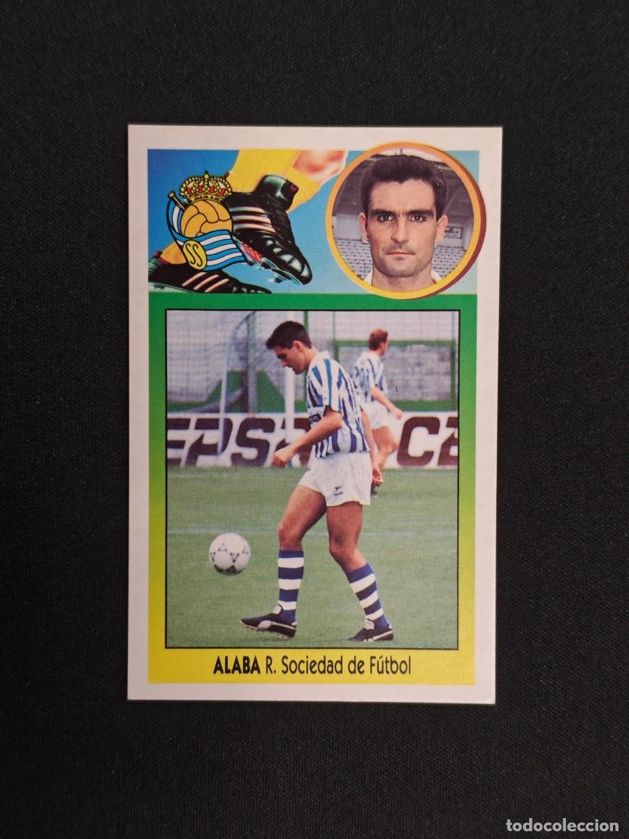 Cromos de F&uacute;tbol: CROMO LIGA ESTE ALABA REAL OVIEDO NUNCA PEGADO SIN PEGAR 93 94 1993 1994 RA526