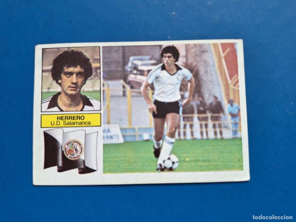 Cromos de F&uacute;tbol: Este 82 83 1982 1983 Herrero Salamanca coloca