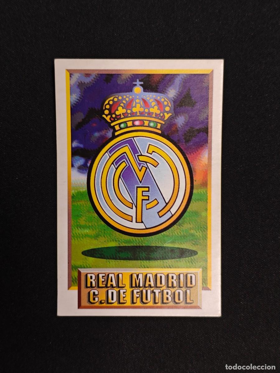 Cromos de F&uacute;tbol: CROMO LIGA ESTE ESCUDO REAL MADRID NUNCA PEGADO SIN PEGAR 93 94 1993 1994 RA526
