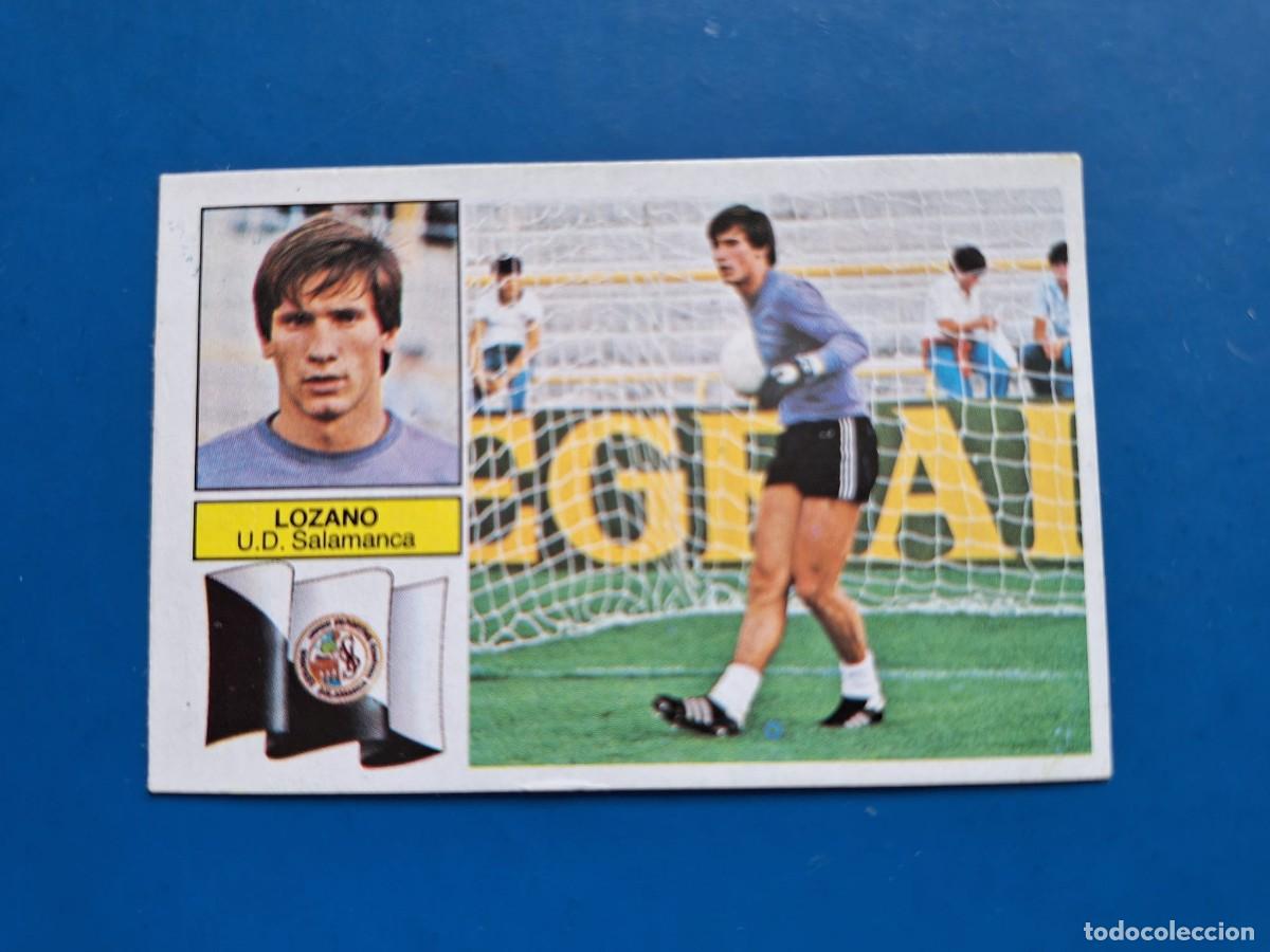 Cartes &agrave; collectionner de Football: Este 82 83 1982 1983 Lozano Salamanca ultimos fichajes UF 5 fichaje