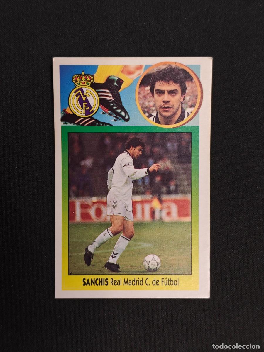 Cartes &agrave; collectionner de Football: CROMO LIGA ESTE SANCHIS REAL MADRID NUNCA PEGADO SIN PEGAR 93 94 1993 1994 RA526