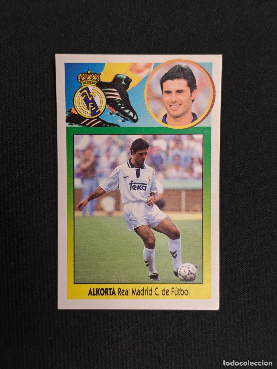 Cartes &agrave; collectionner de Football: CROMO LIGA ESTE ALKORTA COLOCA REAL MADRID NUNCA PEGADO SIN PEGAR 93 94 1993 1994 RA526