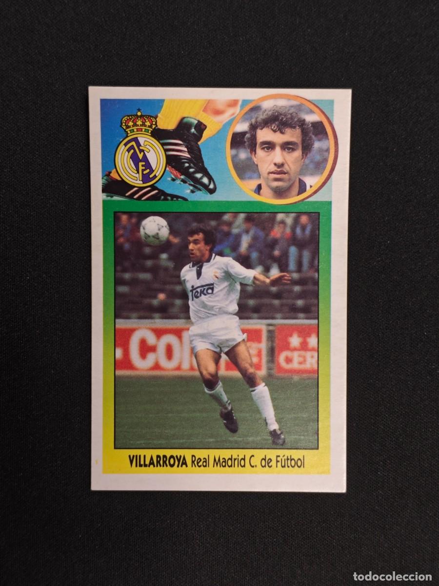 Cartes &agrave; collectionner de Football: CROMO LIGA ESTE VILLARROYA REAL MADRID NUNCA PEGADO SIN PEGAR 93 94 1993 1994 RA526