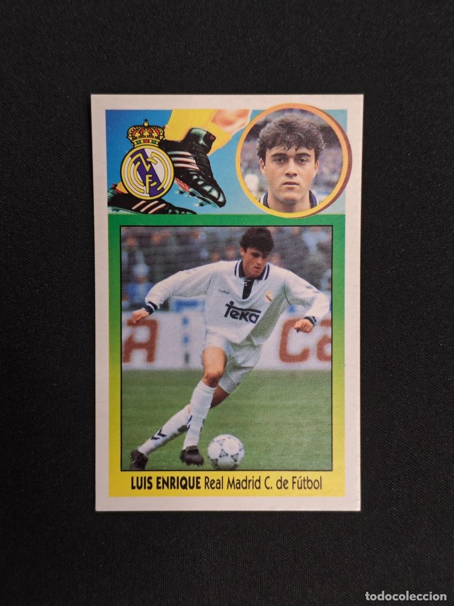 Cartes &agrave; collectionner de Football: CROMO LIGA ESTE LUIS ENRIQUE REAL MADRID NUNCA PEGADO SIN PEGAR 93 94 1993 1994 RA526
