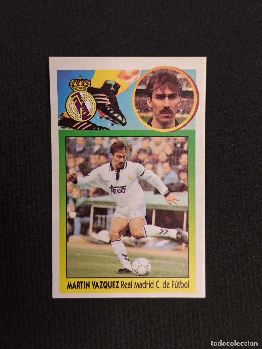 Cartes &agrave; collectionner de Football: CROMO LIGA ESTE MARTIN VAZQUEZ REAL MADRID NUNCA PEGADO SIN PEGAR 93 94 1993 1994 RA526