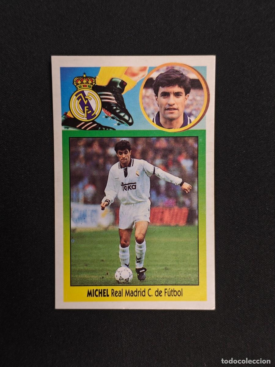 Cartes &agrave; collectionner de Football: CROMO LIGA ESTE MICHEL REAL MADRID NUNCA PEGADO SIN PEGAR 93 94 1993 1994 RA526