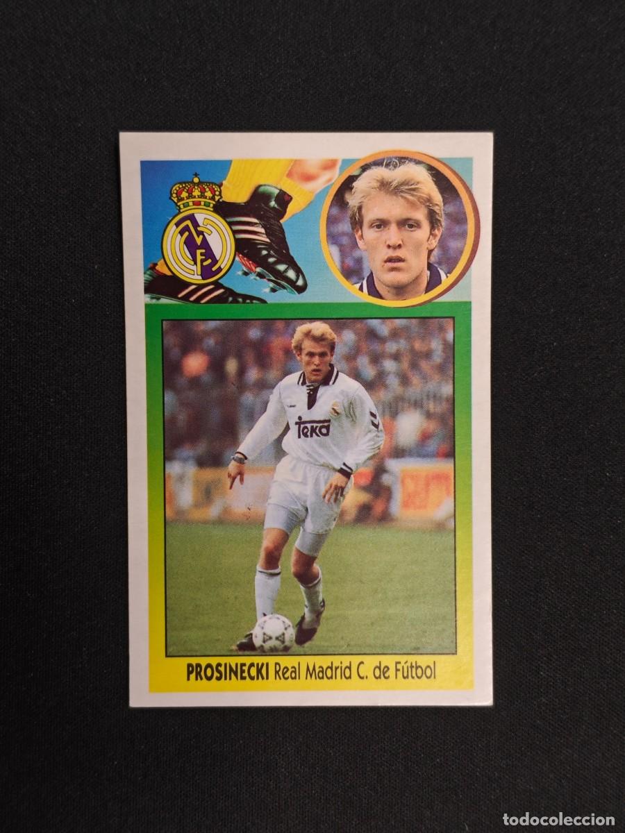 Cartes &agrave; collectionner de Football: CROMO LIGA ESTE PROSINECKI REAL MADRID NUNCA PEGADO SIN PEGAR 93 94 1993 1994 RA526