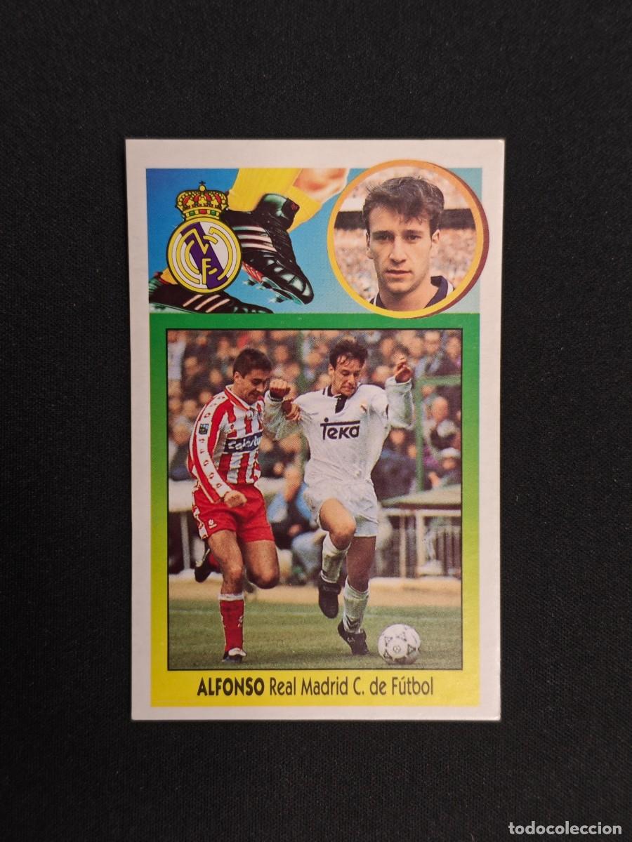 Cartes &agrave; collectionner de Football: CROMO LIGA ESTE ALFONSO REAL MADRID NUNCA PEGADO SIN PEGAR 93 94 1993 1994 RA526