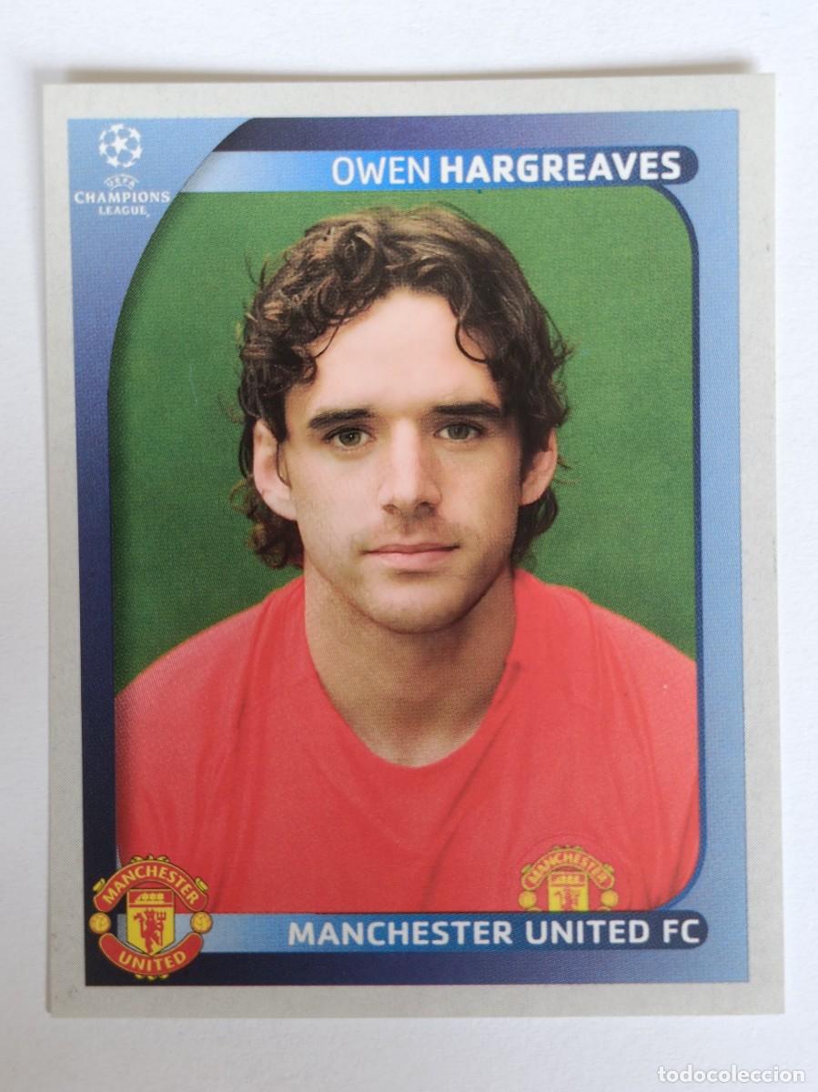 Cartes &agrave; collectionner de Football: #16 HARGREAVES (MANCHESTER UNITED) CHAMPIONS LEAGUE 2008/2009 PANINI