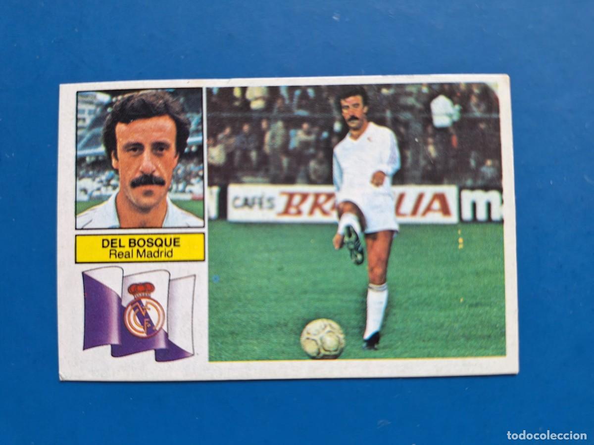 Figurine di Calcio: Este 82 83 1982 1983 Del Bosque Real Madrid sin publicidad