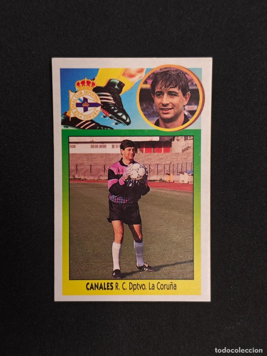 Cromos de Futebol: CROMO LIGA ESTE CANALES DEPORTIVO CORU&Ntilde;A NUNCA PEGADO SIN PEGAR 93 94 1993 1994 RA526