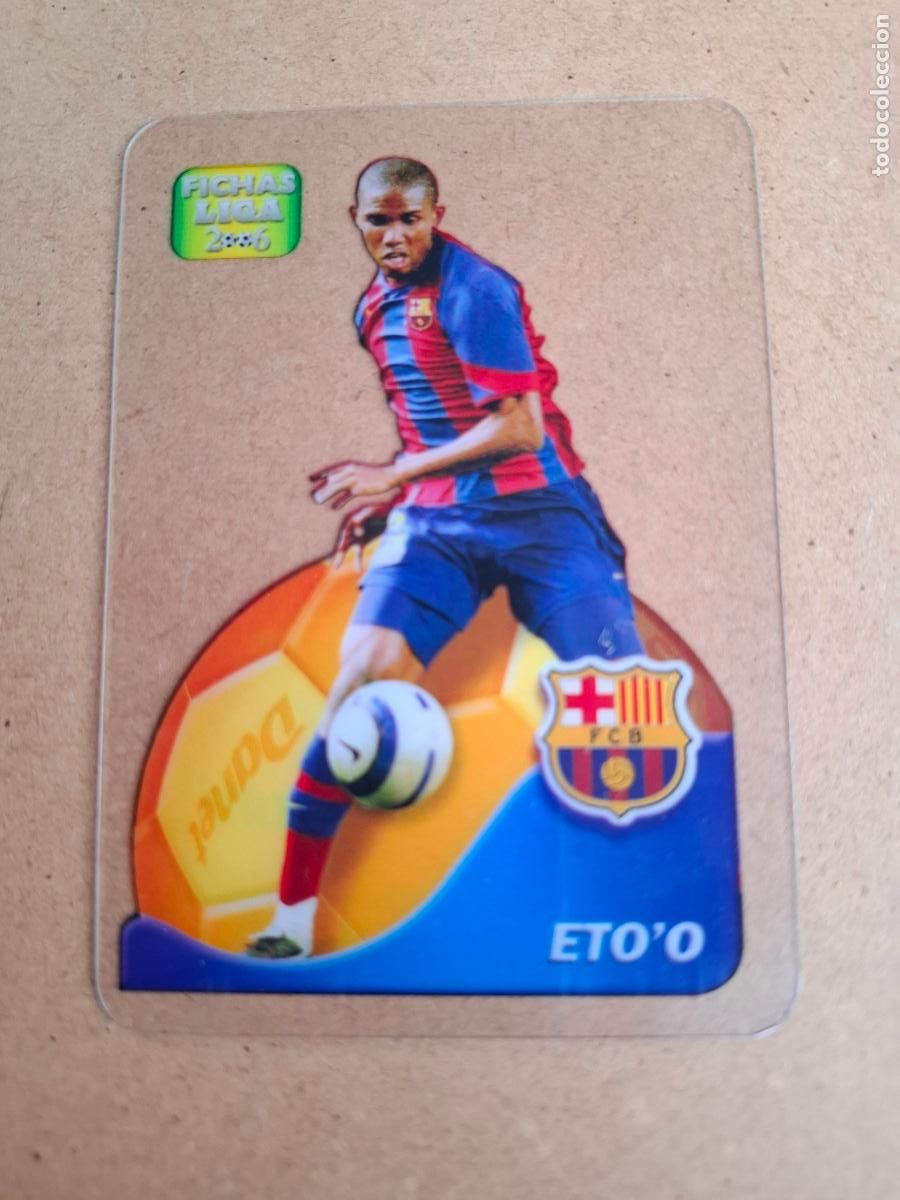 Cromos de Futebol: MUNDICROMO 2005 2006 05 06 - 27 ETO'O ( LAMINCARD ) - FC. BARCELONA CP10