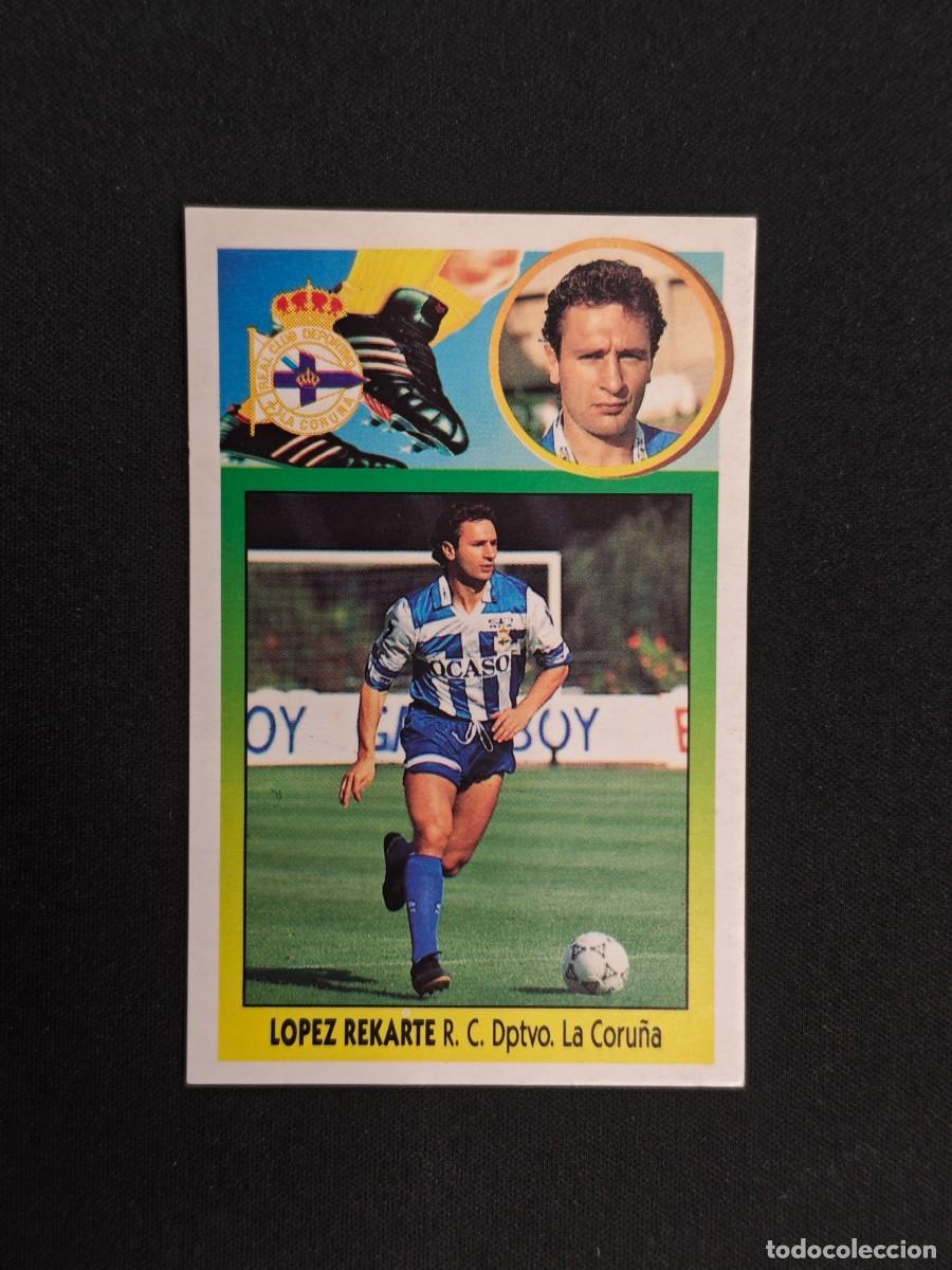 Cromos de Futebol: CROMO LIGA ESTE LOPEZ REKARTE DEPORTIVO CORU&Ntilde;A NUNCA PEGADO SIN PEGAR 93 94 1993 1994 RA526