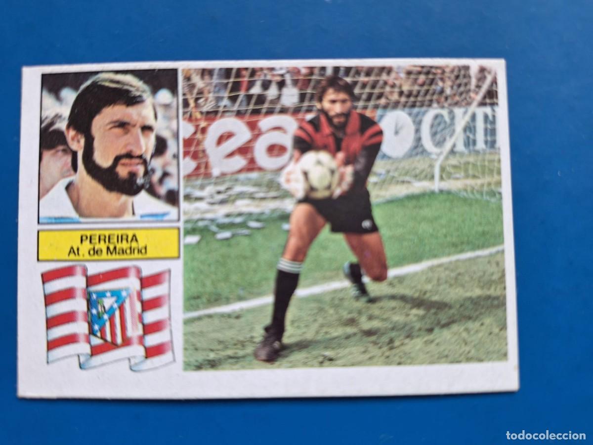 Cromos de F&uacute;tbol: Este 82 83 1982 1983 At. Atletico de Madrid Pereira coloca