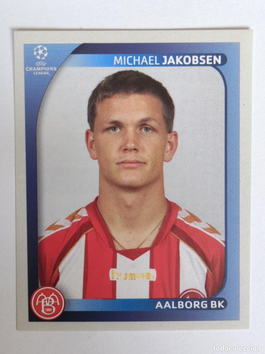 Cromos de F&uacute;tbol: #28 JAKOBSEN (AALBORG) CHAMPIONS LEAGUE 2008/2009 PANINI