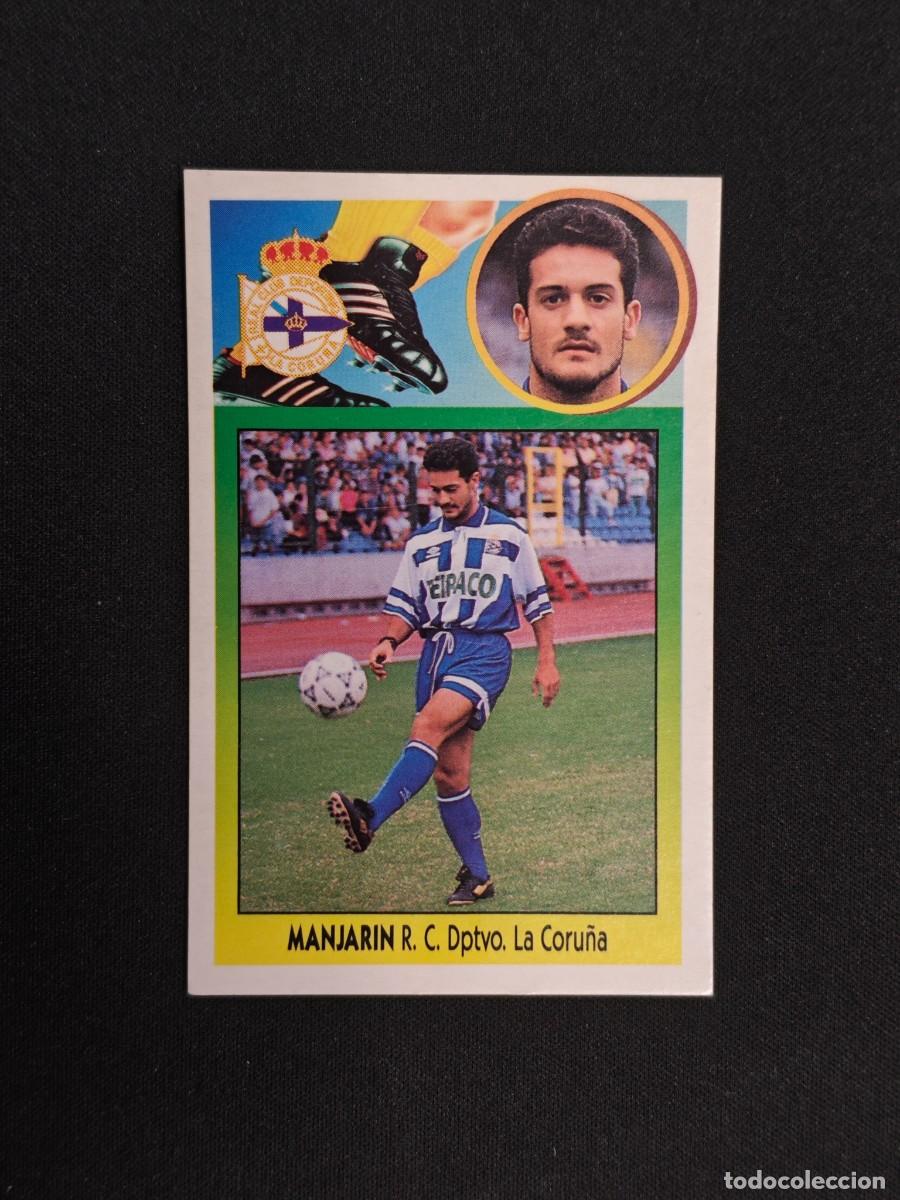 Cromos de F&uacute;tbol: CROMO LIGA ESTE MANJARIN FICHAJE 16 DEPORTIVO CORU&Ntilde;A NUNCA PEGADO SIN PEGAR 93 94 1993 1994 RA526
