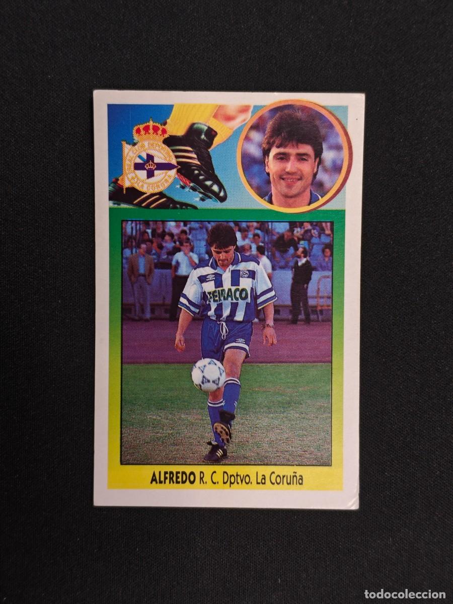 Cromos de F&uacute;tbol: CROMO LIGA ESTE ALFREDO FICHAJE 11 DEPORTIVO CORU&Ntilde;A NUNCA PEGADO SIN PEGAR 93 94 1993 1994 RA526