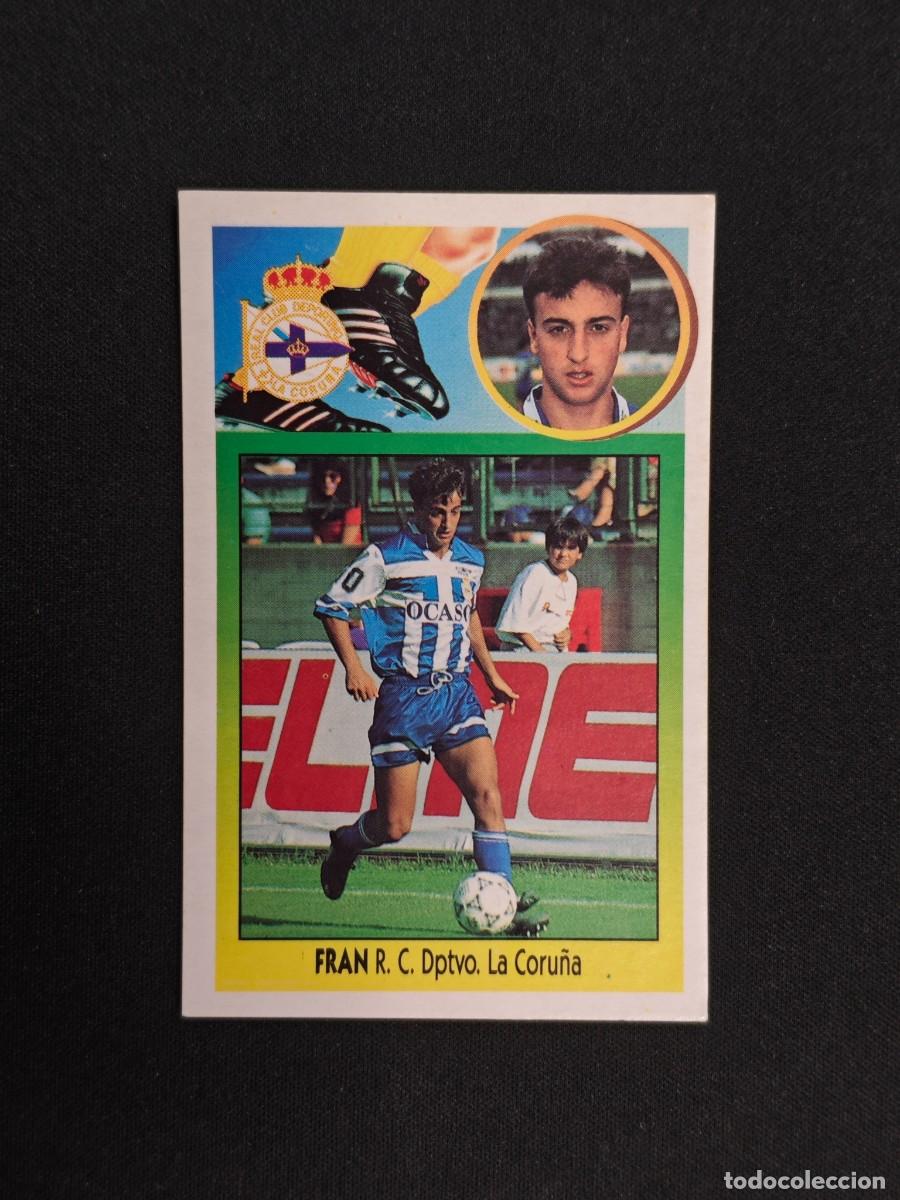Cromos de F&uacute;tbol: CROMO LIGA ESTE FRAN DEPORTIVO CORU&Ntilde;A NUNCA PEGADO SIN PEGAR 93 94 1993 1994 RA526