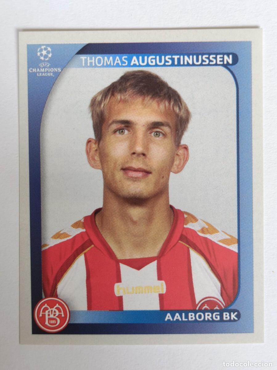 Cromos de F&uacute;tbol: #33 AUGUSTINUSSEN (AALBORG) CHAMPIONS LEAGUE 2008/2009 PANINI