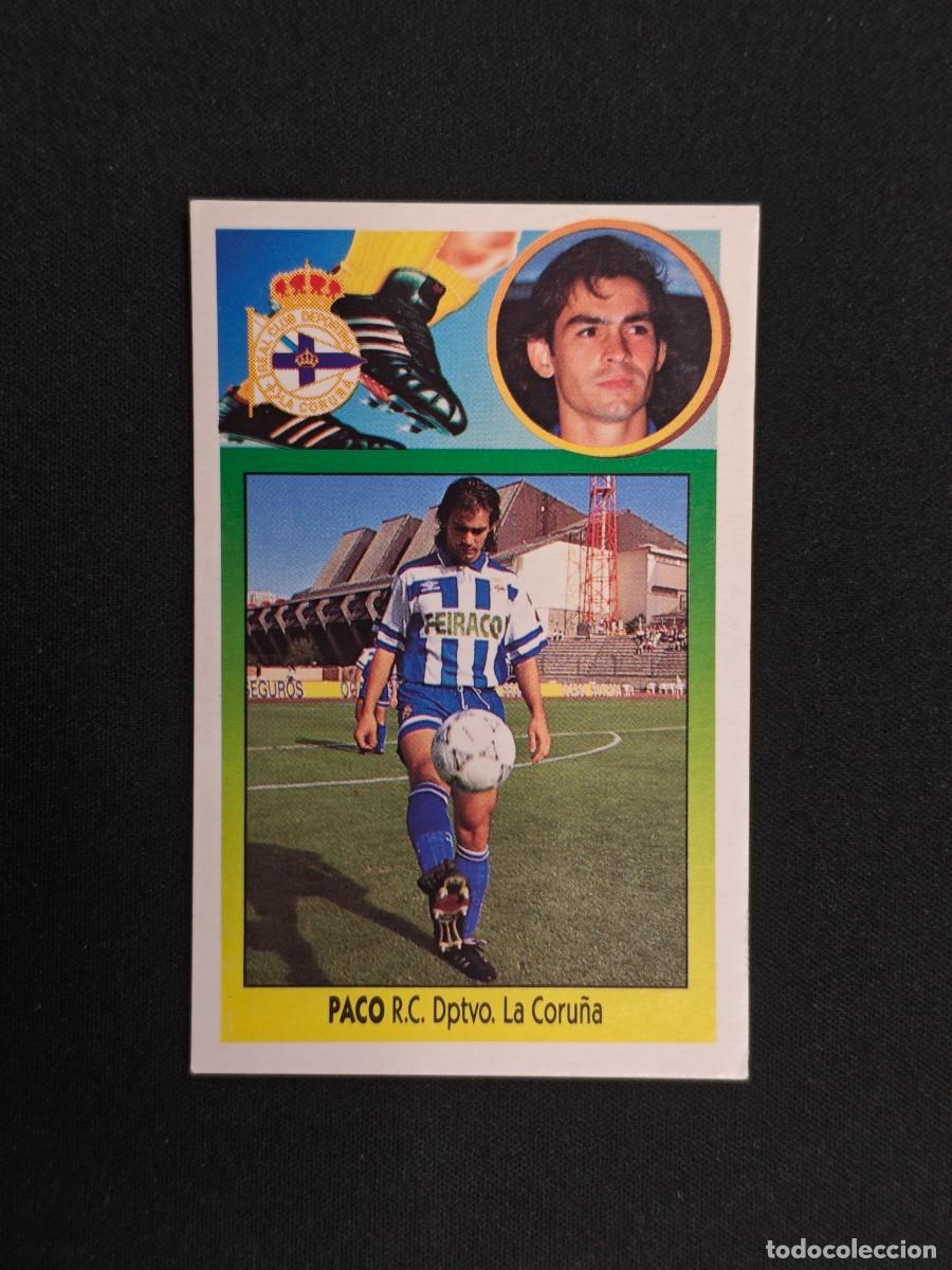 Cromos de F&uacute;tbol: CROMO LIGA ESTE PACO COLOCA DEPORTIVO CORU&Ntilde;A NUNCA PEGADO SIN PEGAR 93 94 1993 1994 RA526