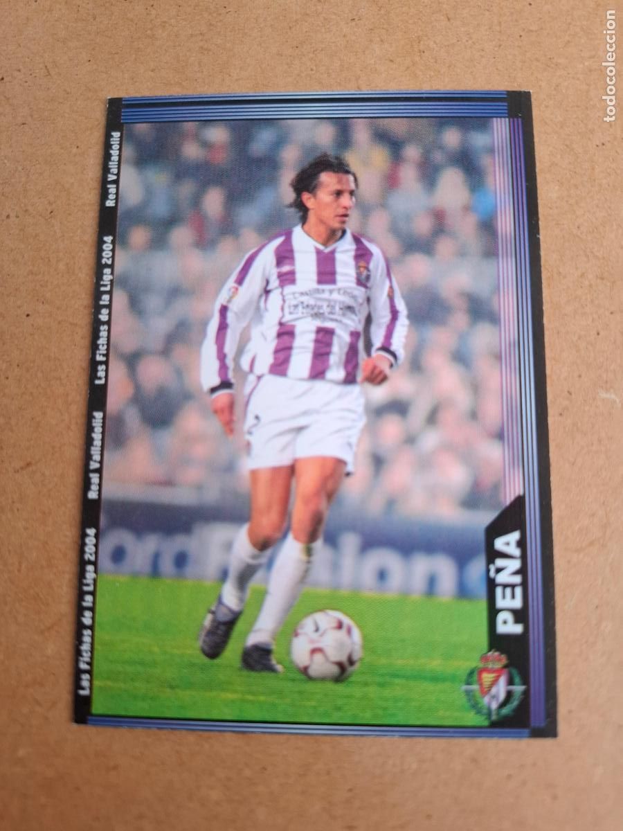 Cromos de F&uacute;tbol: MUNDICROMO 2003 2004 03 05 - 360 PE&Ntilde;A ( CORREGIDO ) - REAL VALLADOLID