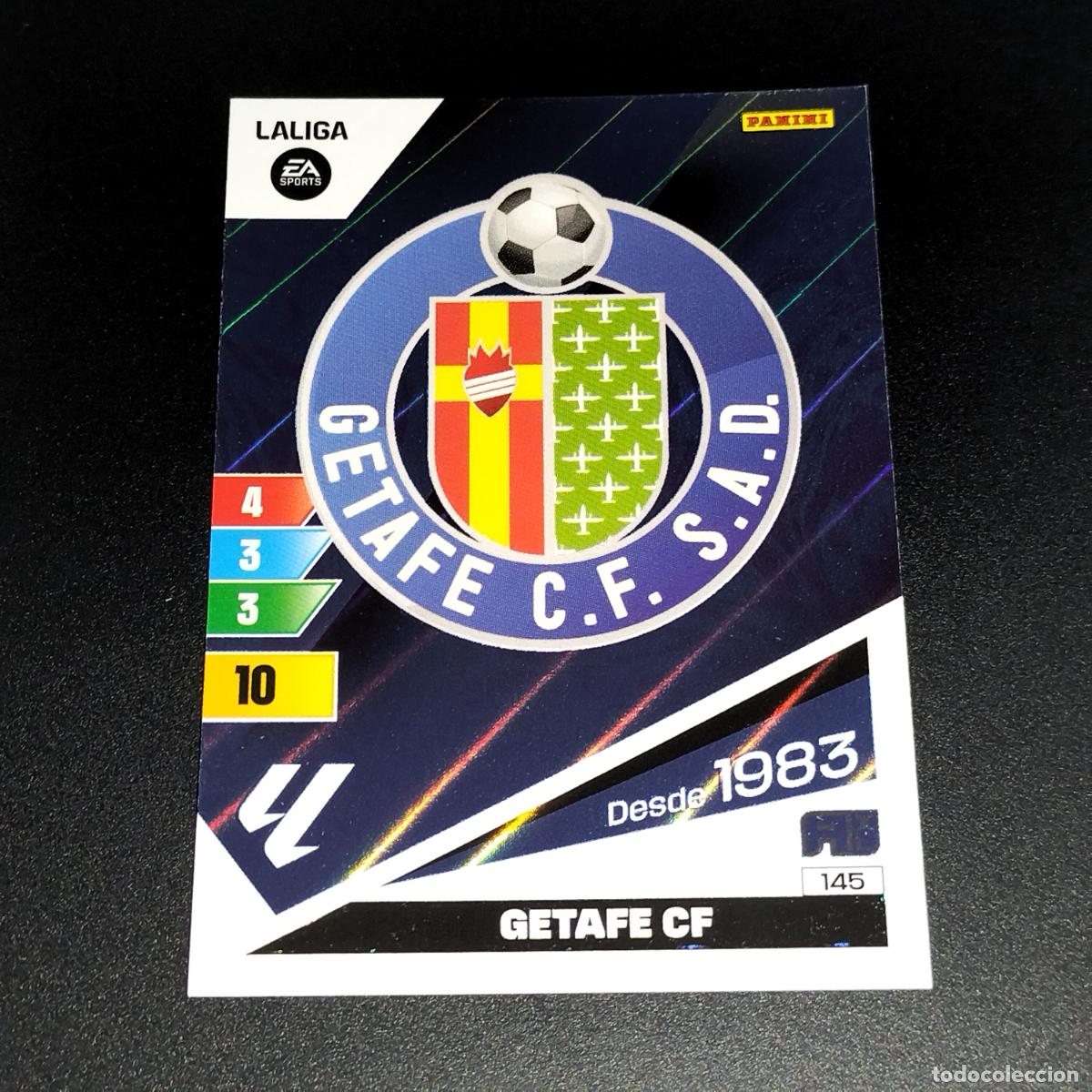 Cromos de F&uacute;tbol: 145 ESCUDO LOGO GETAFE CROMOS ADRENALYN XL LALIGA CARD 2023 2024 23 214 PANINI