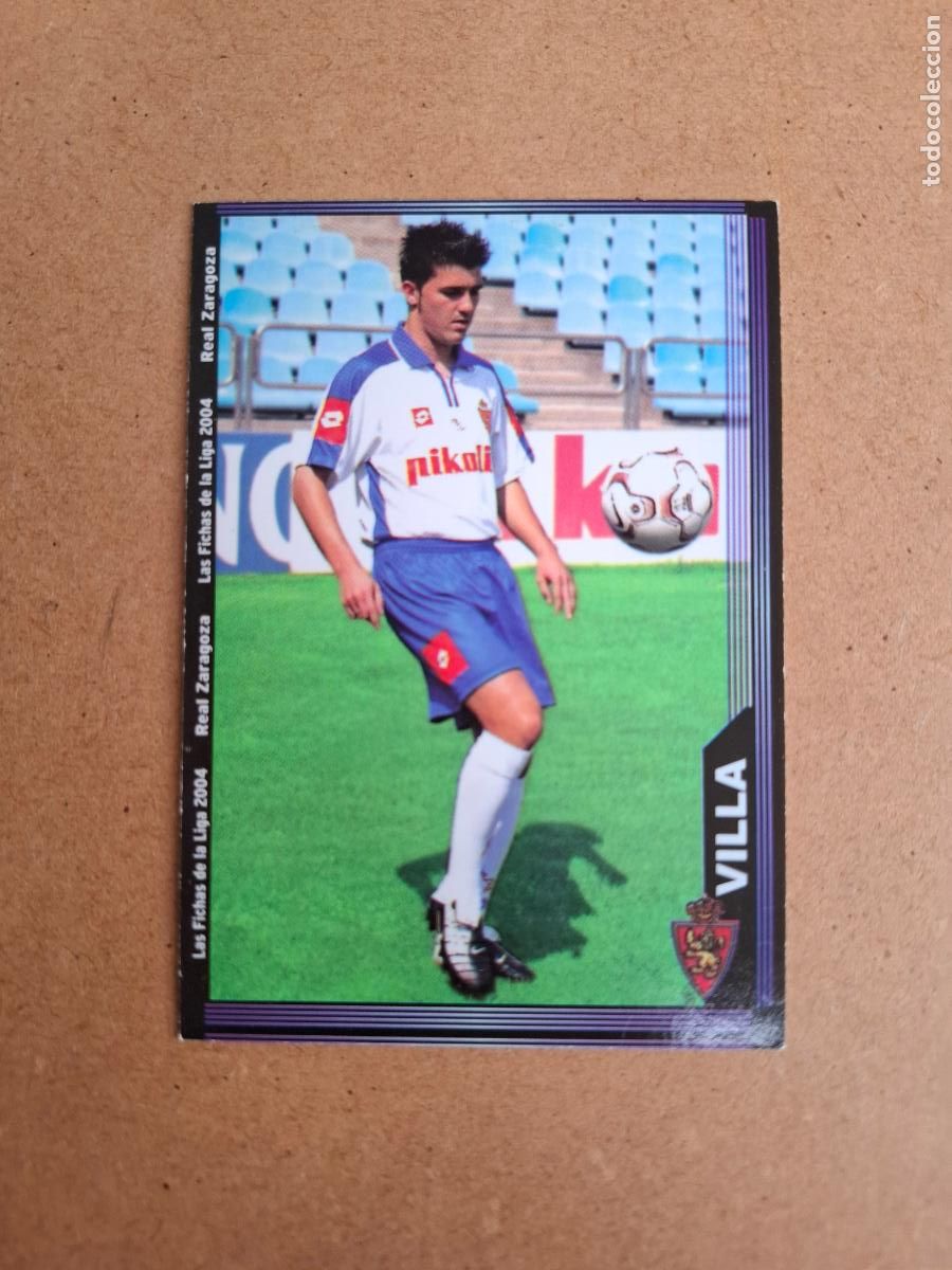 Cromos de F&uacute;tbol: MUNDICROMO 2003 2004 03 05 - 499 VILLA ( ROOKIE ) - REAL ZARAGOZA