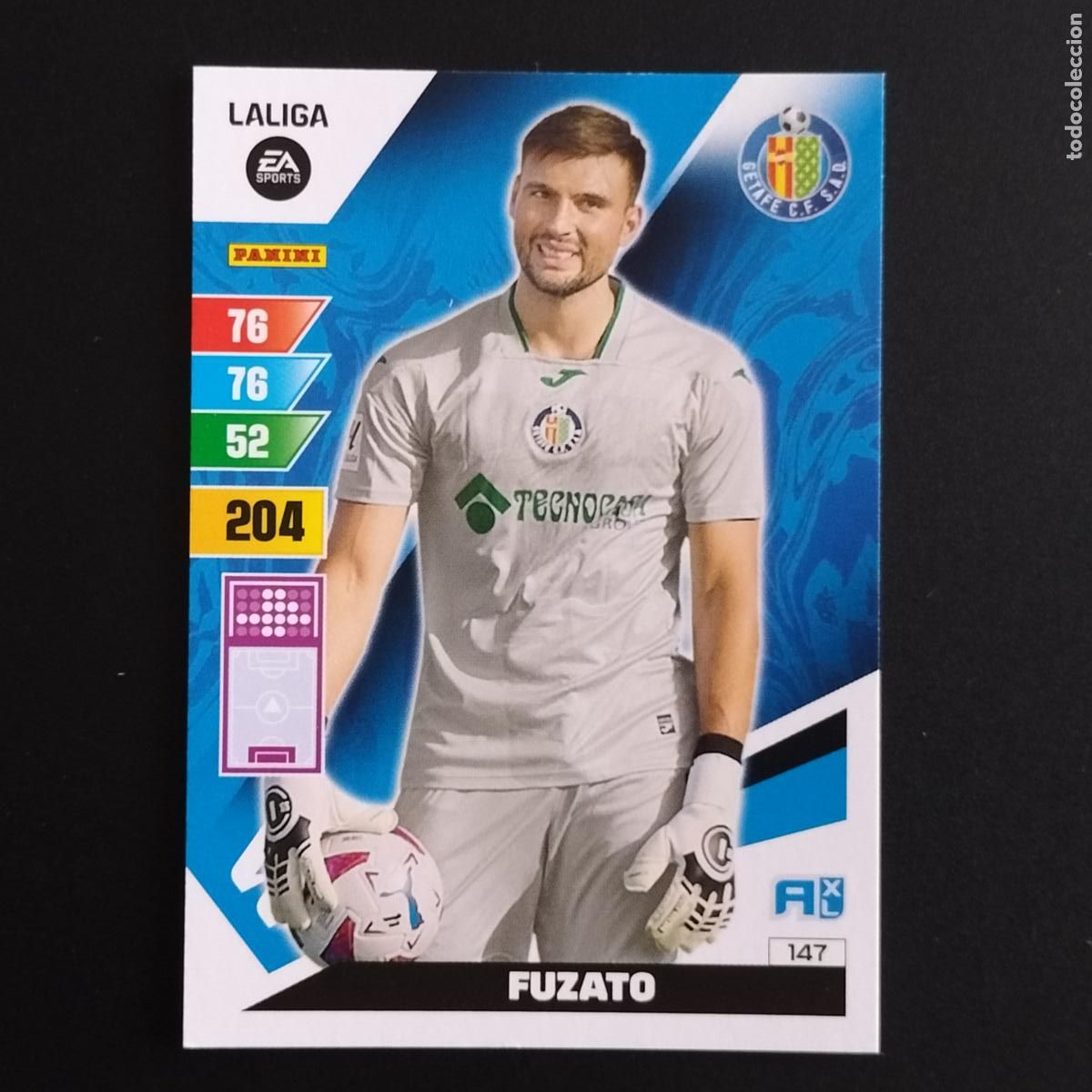 Cromos de F&uacute;tbol: 147 FUZATO GETAFE CROMOS ADRENALYN XL LALIGA CARD 2023 2024 23 214 PANINI