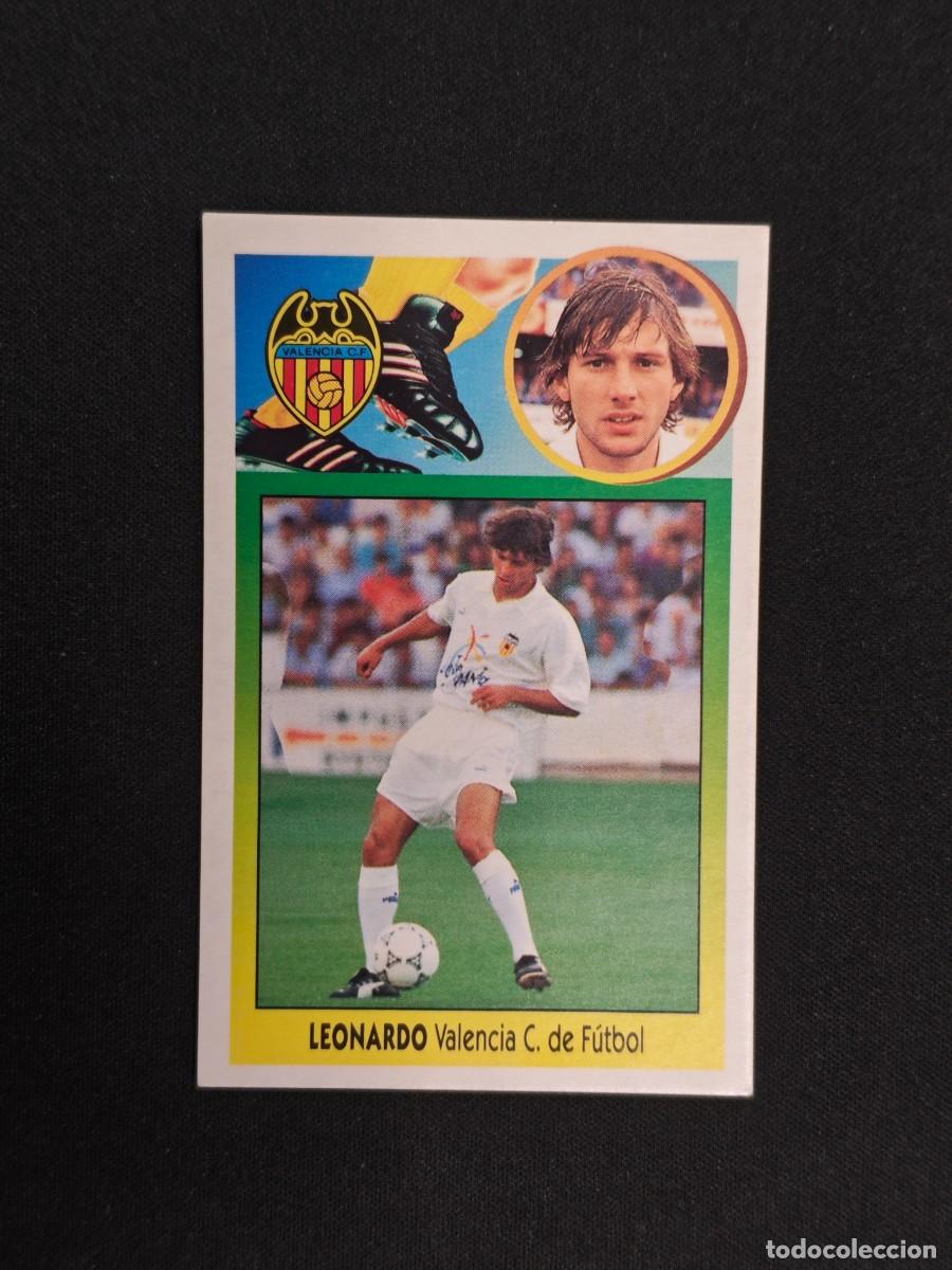 Cromos de F&uacute;tbol: CROMO LIGA ESTE LEONARDO VALENCIA NUNCA PEGADO SIN PEGAR 93 94 1993 1994 RA526