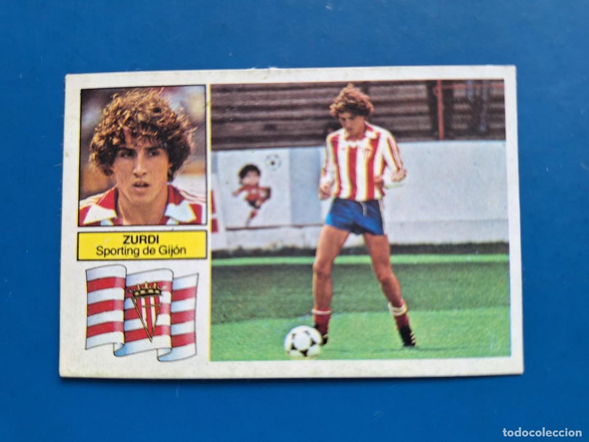 Cromos de F&uacute;tbol: Este 82 83 1982 1983 Sporting de Gijon Zurdi coloca