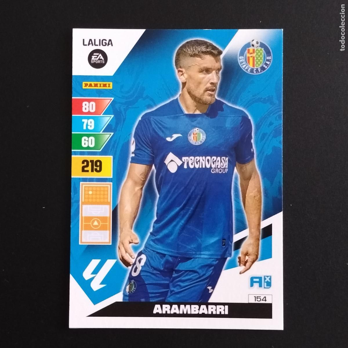 Cromos de F&uacute;tbol: 154 ARAMBARRI GETAFE CROMOS ADRENALYN XL LALIGA CARD 2023 2024 23 214 PANINI