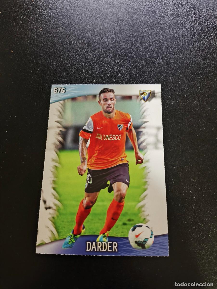 Cromos de F&uacute;tbol: 676 DARDER MALAGA ULTIMA HORA UH TOP MUNDICROMO LIGA 2013 2014 13 14 PLATINUM NO PANINI ESTE