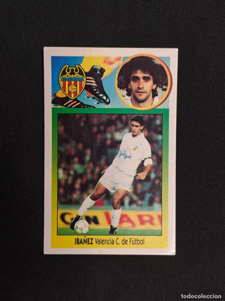 Cromos de F&uacute;tbol: CROMO LIGA ESTE IBA&Ntilde;EZ VALENCIA NUNCA PEGADO SIN PEGAR 93 94 1993 1994 RA526